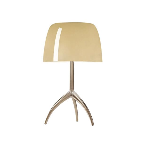 Foscarini LUMIERE small table - on/off -  champagne and warm white