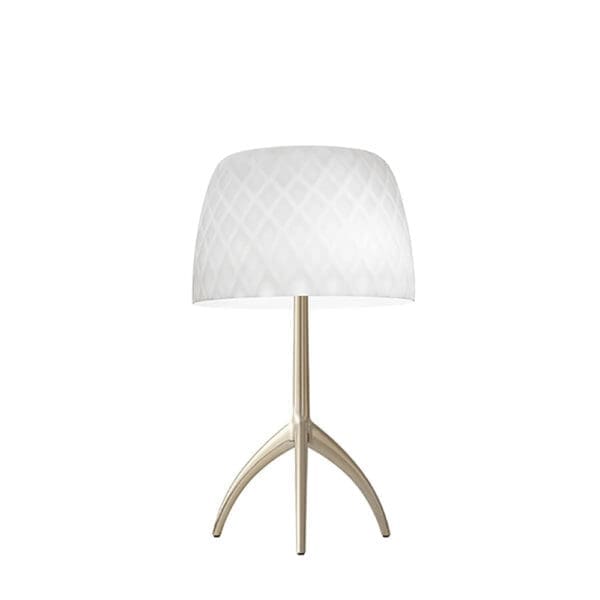 Foscarini LUMIERE 30TH small table - on/off - champagne and pastilles