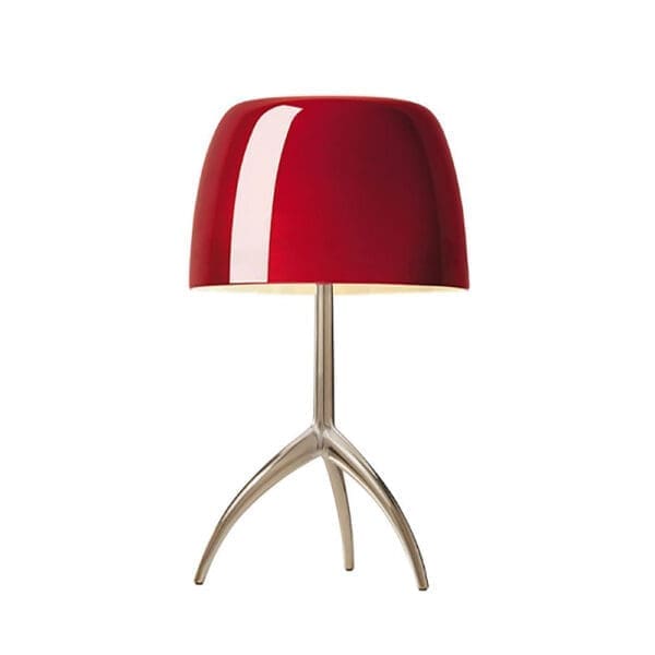 Foscarini LUMIERE piccola tavolo - on/off -  champagne e ciliegia