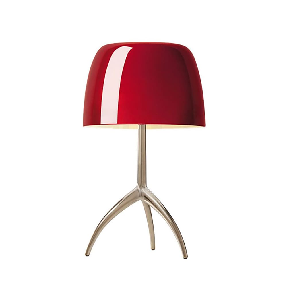 Foscarini LUMIERE piccola tavolo - on/off -  champagne e ciliegia