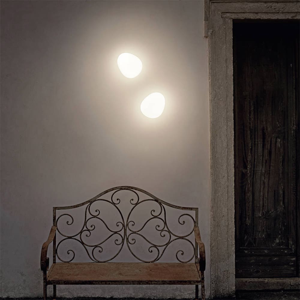 Foscarini GREGG MIDI OUTDOOR parete/soffitto - bianco - Image 2