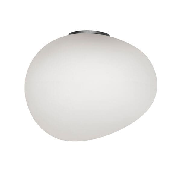 Foscarini GREGG grande semi 2 parete - grafite e bianco