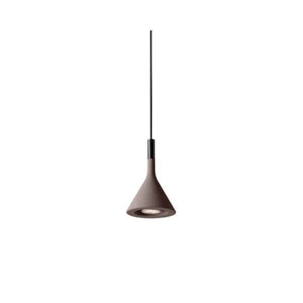 Foscarini APLOMB mini sospensione - marrone
