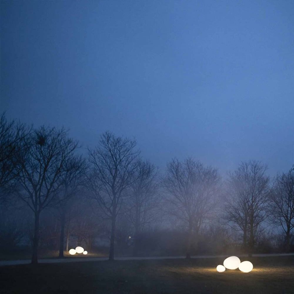 Foscarini GREGG Outdoor media terra - bianco - immagine 2