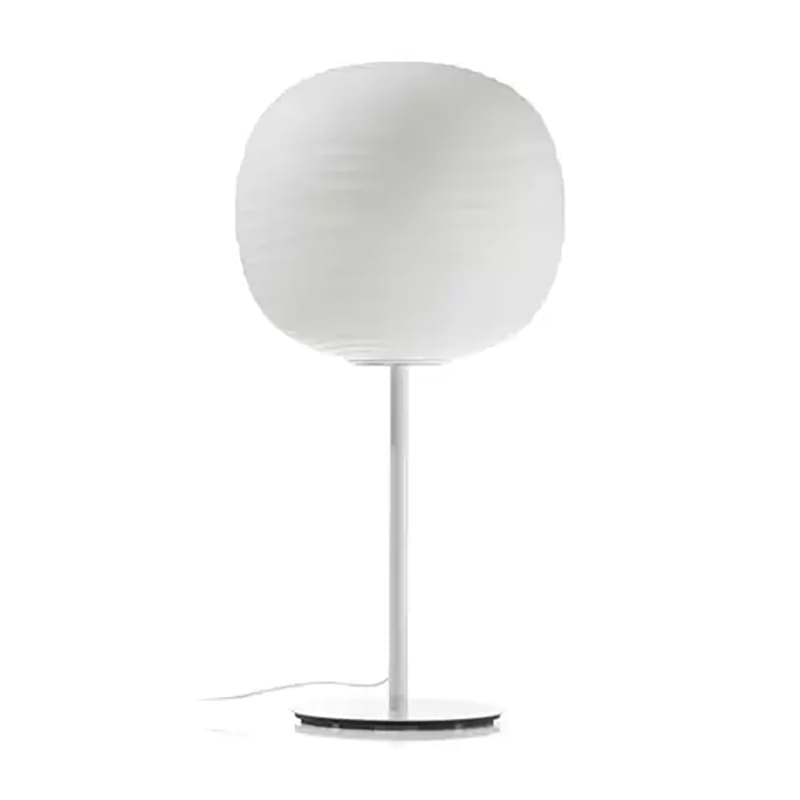 Foscarini GEM tavolo alta - bianco e bianco