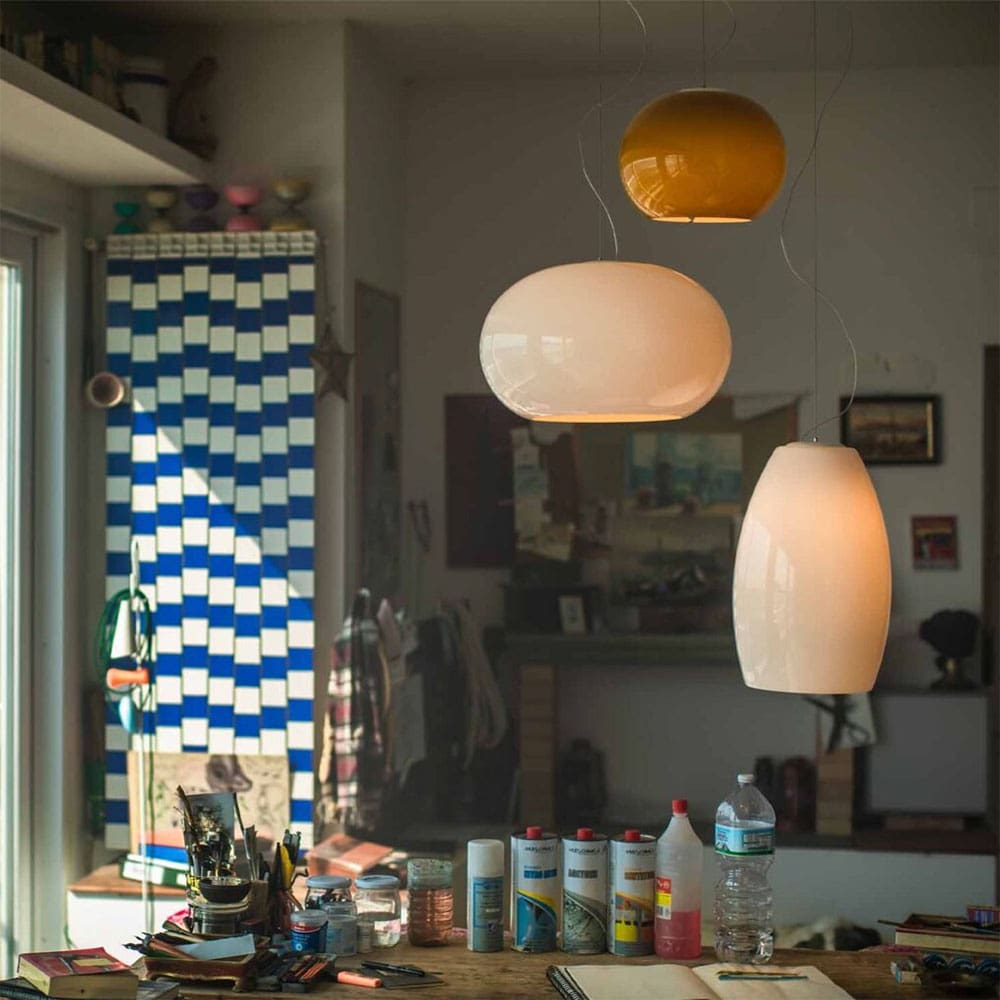 Foscarini BUDS 1 LED sospensione - cipria - Image 2