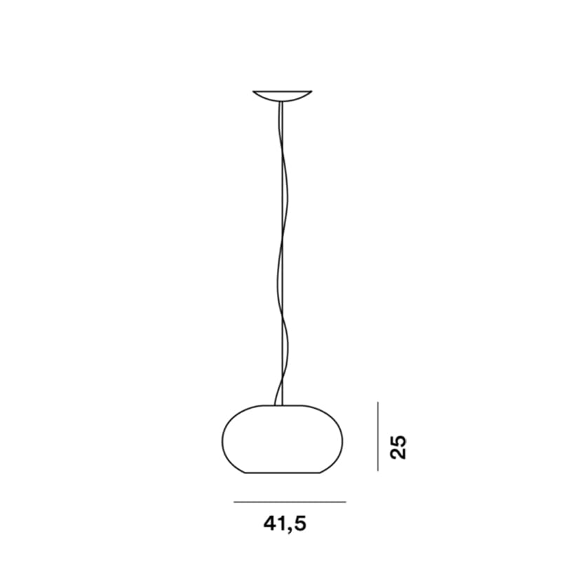 Foscarini BUDS 2 sospensione - cipria - Image 3