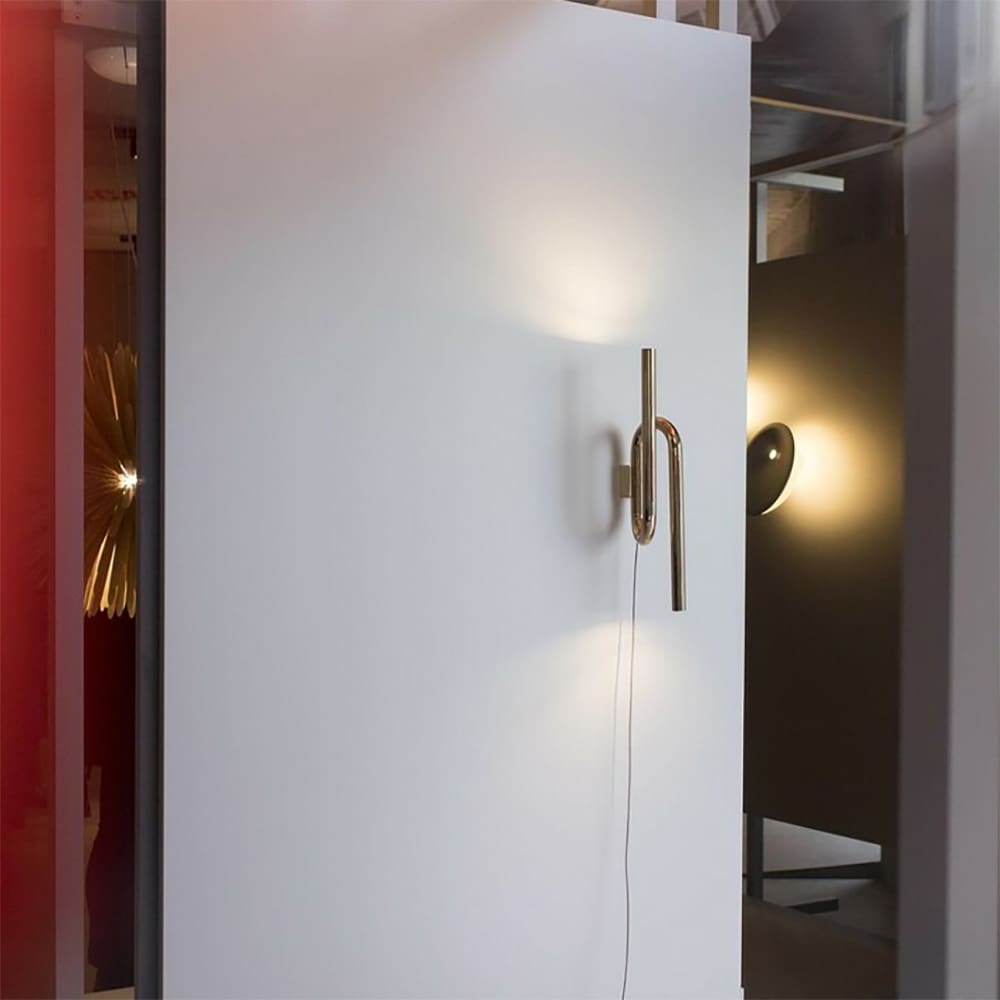 Foscarini TOBIA wall with plug - gold - Image 2