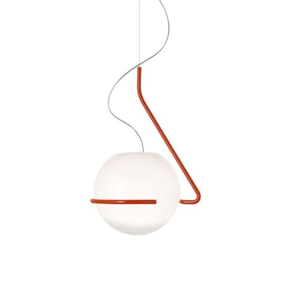 Foscarini TONDA small - orange and white