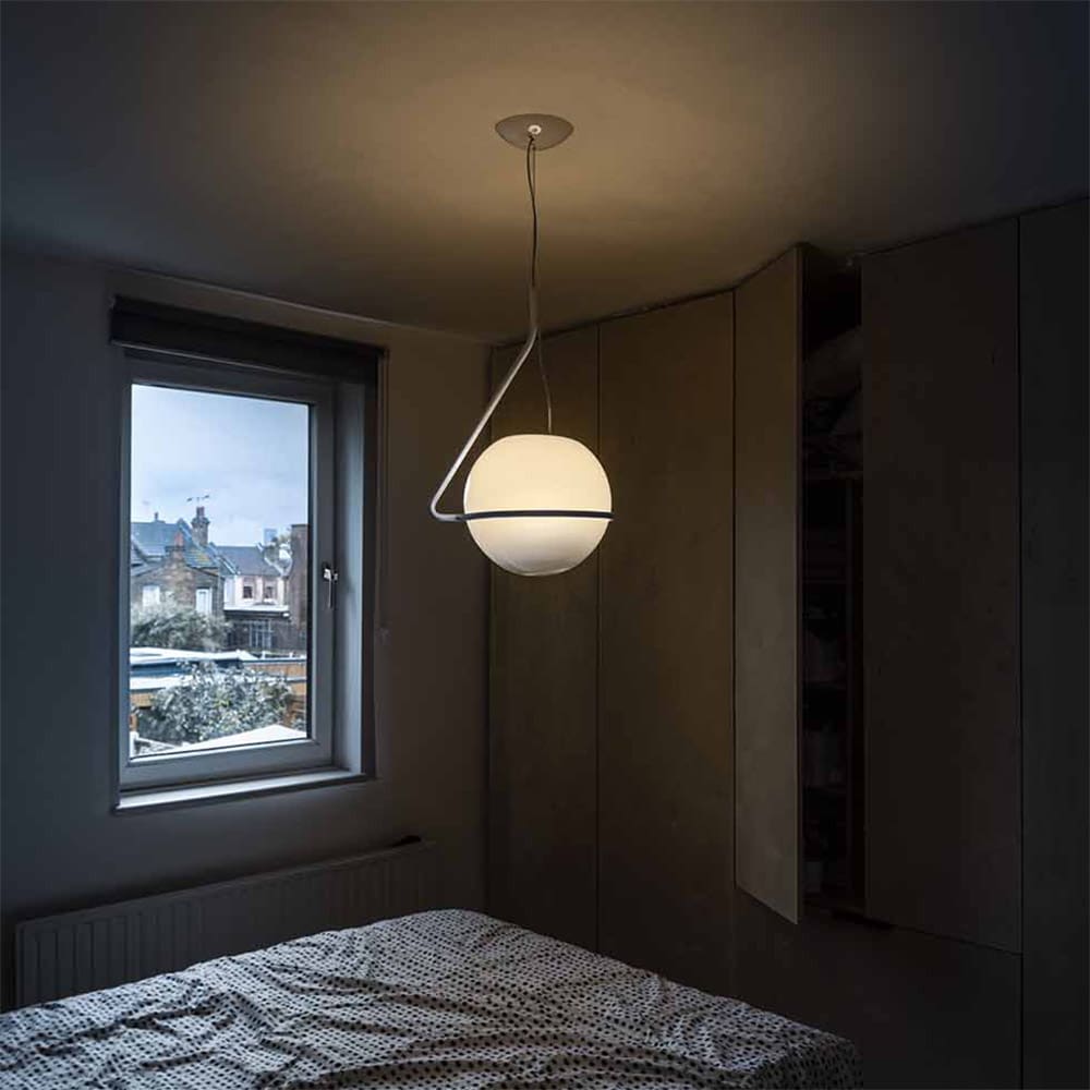 Foscarini TONDA small - titanium and white - Image 2