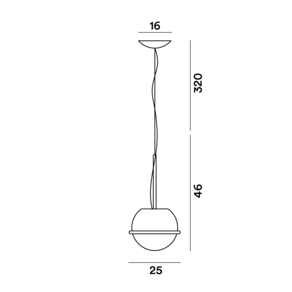 Foscarini TONDA small - titanium and white - Image 3
