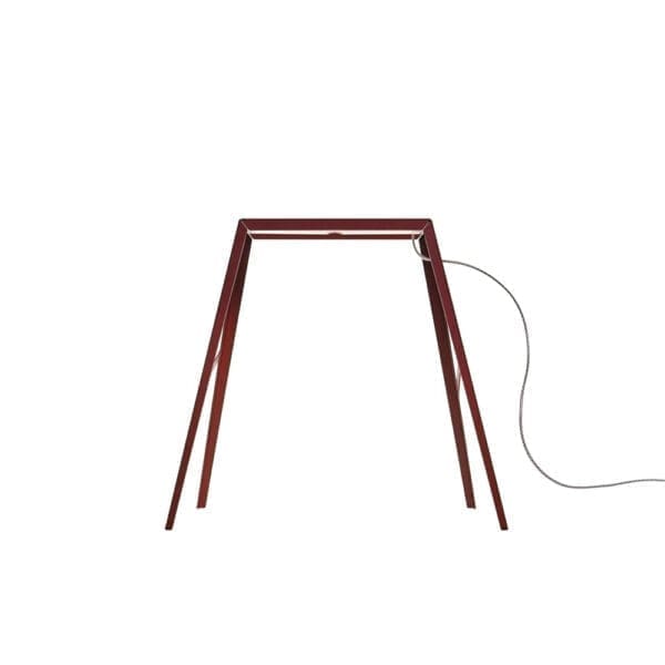 Foscarini BRIDGE 2 tavolo - rosso scuro