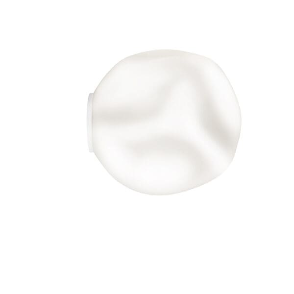 Foscarini HOBA piccola parete/soffitto - bianco