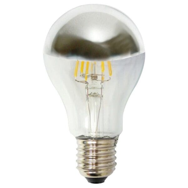 Marino Cristal ECO-DROP FILOLED A70 SILVER DOME 7W E27 2700K DIMMABLE