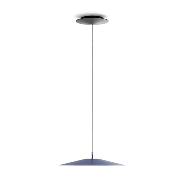 Luceplan KOINÈ suspension Ø 37 - 3000K dimmer push DALI - matt blue