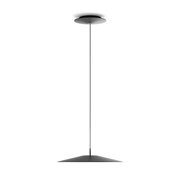 Luceplan KOINÈ sospensione Ø 37 - 2700K dimmer push DALI - nero opaco