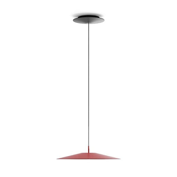 Luceplan KOINÈ sospensione Ø 37 - 2700K dimmer push DALI - rosso opaco