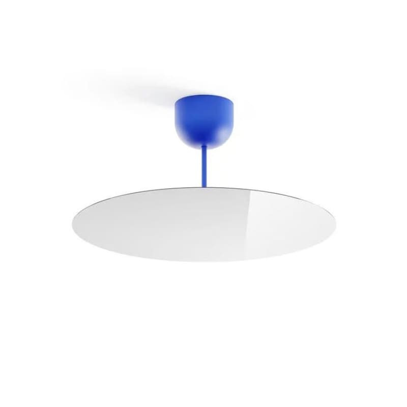 Luceplan MILLIMETRO sospensione D50 lucido con stelo H33 – push/DALI - royal blue