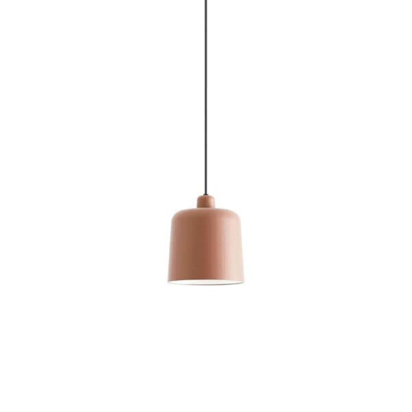 Luceplan ZILE suspension D20 - matt brick red