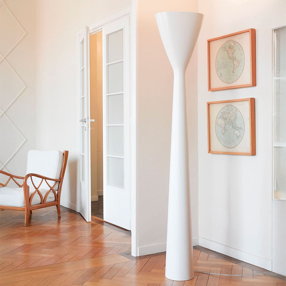 Luceplan CARRARA floor - bianco - Image 2