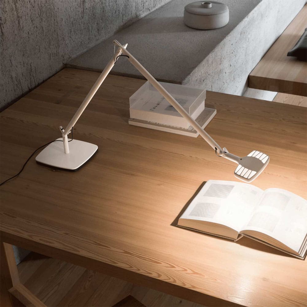 Luceplan OTTO WATT tavolo con base - specchio - immagine 2