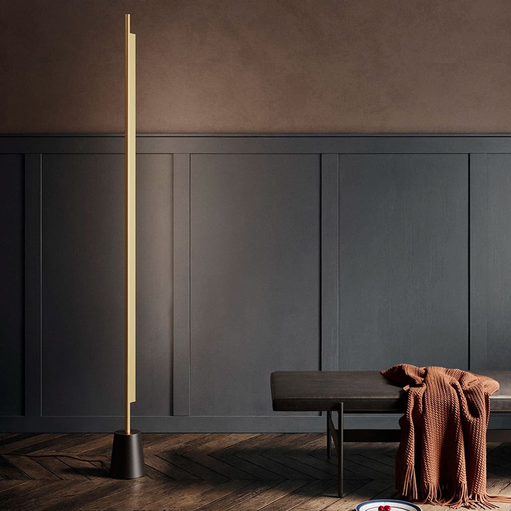 Luceplan COMPENDIUM D81 floor - 2700K - brass - Image 2