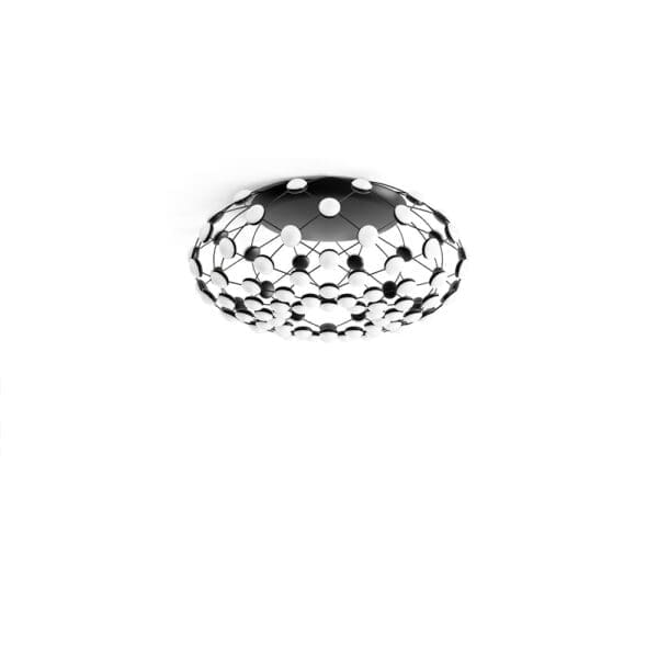 Luceplan MESH D86 soffitto D72 – nero