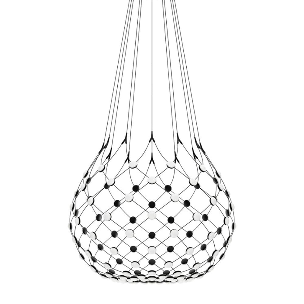 Luceplan MESH suspension D100 5m - black