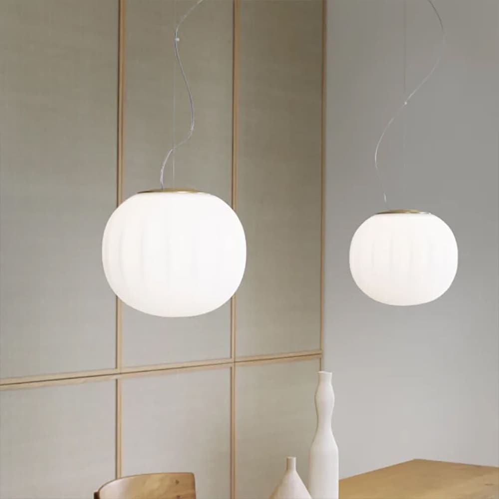 Luceplan LITA suspension Ø30 - white painted aluminium - Image 2