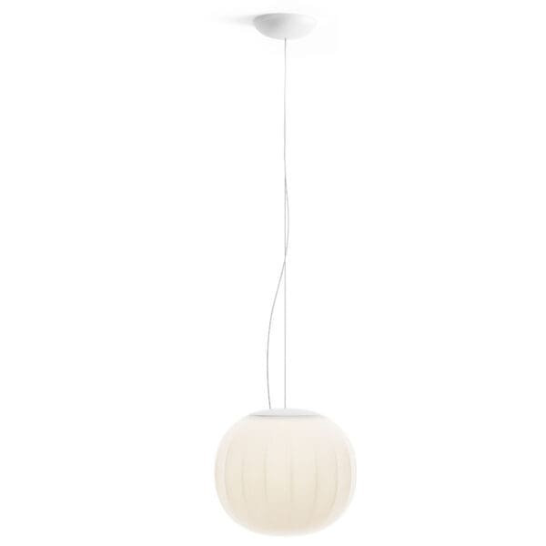 Luceplan LITA suspension Ø30 - white painted aluminium