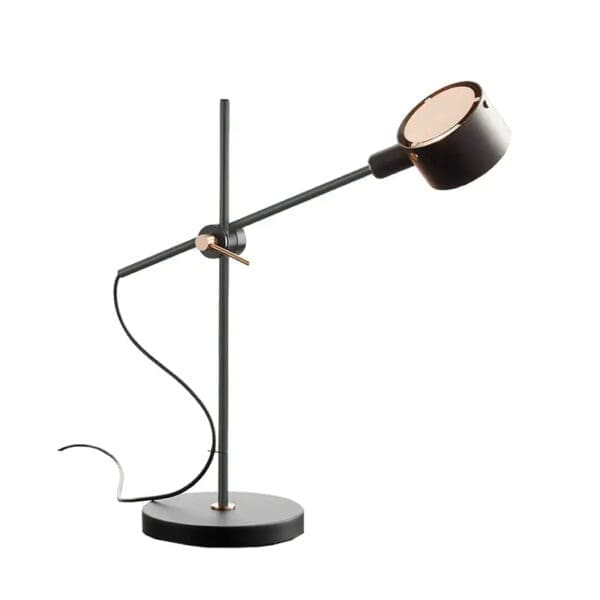 Oluce G.O. tavolo - nero opaco