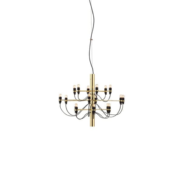 Flos 2097/18 - lampadine trasparenti - ottone