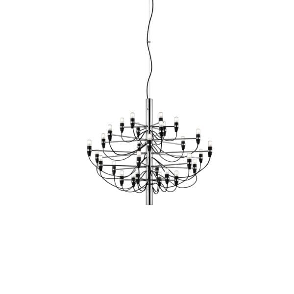 Flos 2097/30 – lampadine chiare - cromo