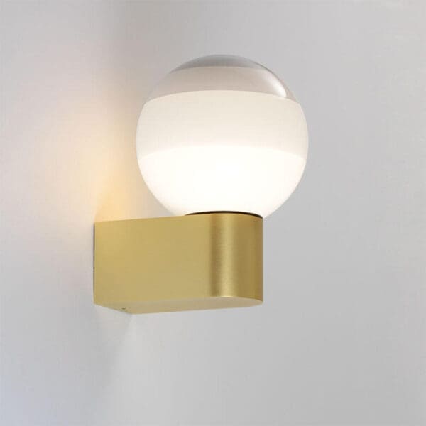 Marset DIPPING LIGHT A1-13 wall - white and brushed brass