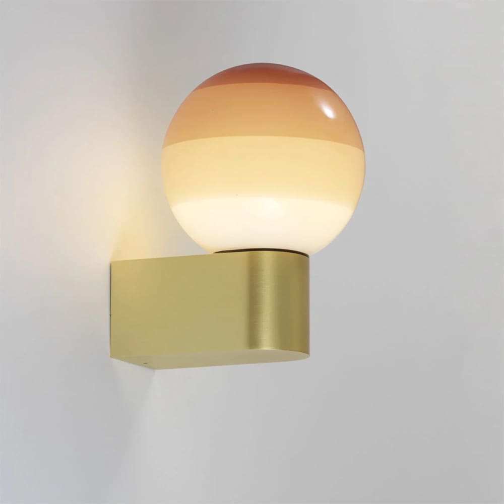 Marset DIPPING LIGHT A1-13 wall - cream and brushed brass