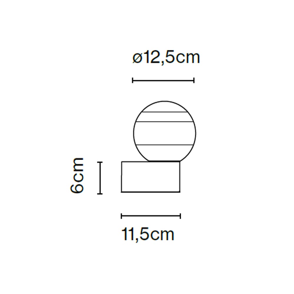 Marset DIPPING LIGHT A1-13 wall - chocolate and brushed brass - Image 3