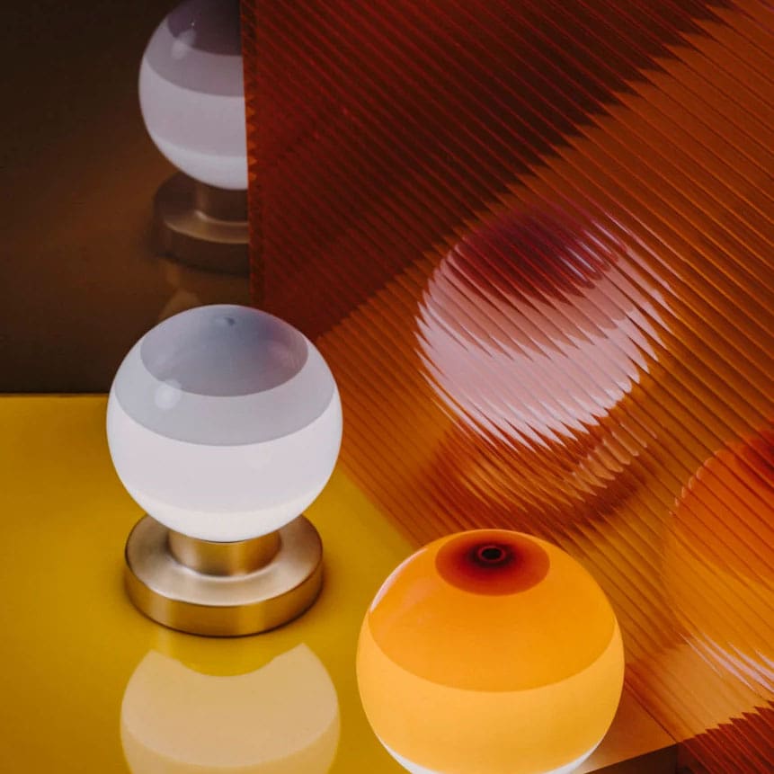 Marset DIPPING LIGHT A2-13 parete - ambra e ottone spazzolato - immagine 2