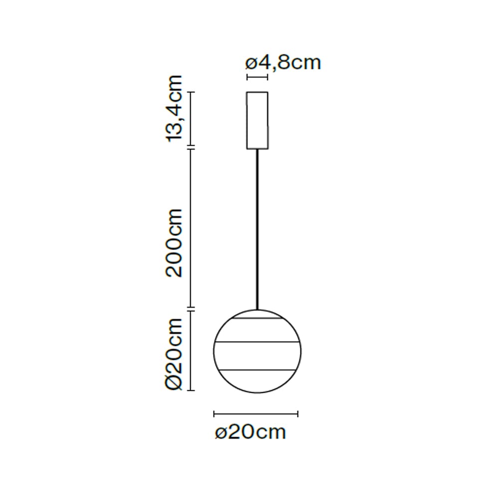 Marset DIPPING LIGHT 20 sospensione - ambra - immagine 3