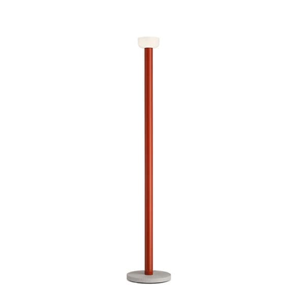 Flos BELLHOP F floor - white and brick red