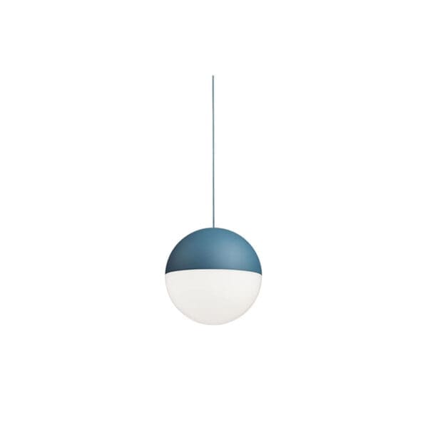 Flos STRING LIGHT testa a sfera - cavo 12m - blu