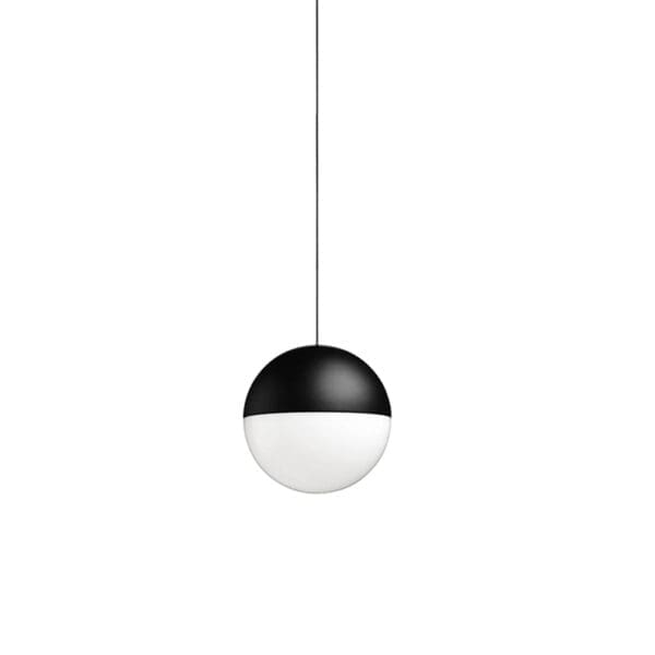 Flos STRING LIGHT testa a sfera - cavo 12m - nero