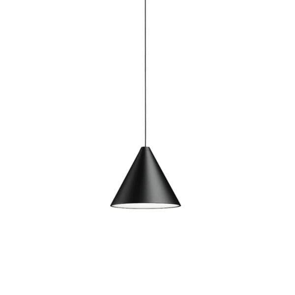 Flos STRING LIGHT testa a cono - cavo 22m - nero