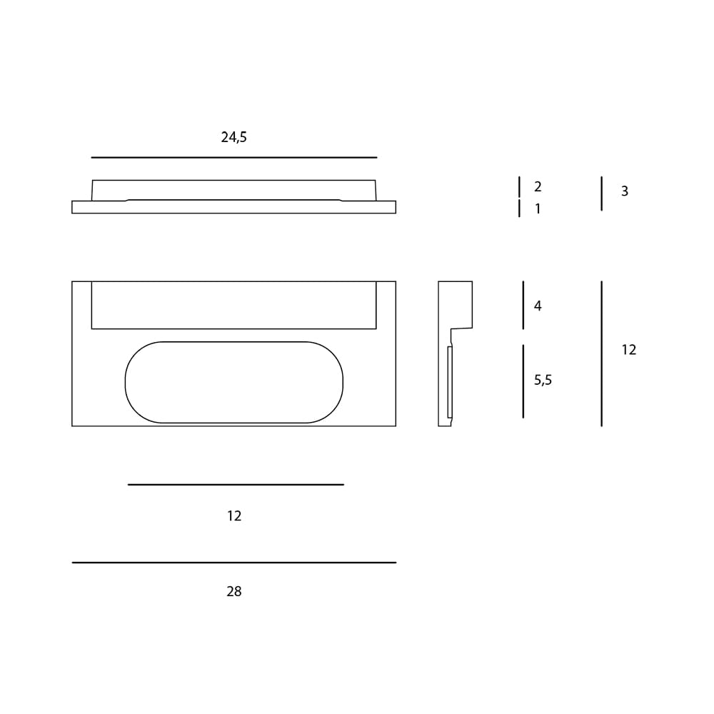 Lumen Center MINUS wall - 2700K ON-OFF - black - Image 3