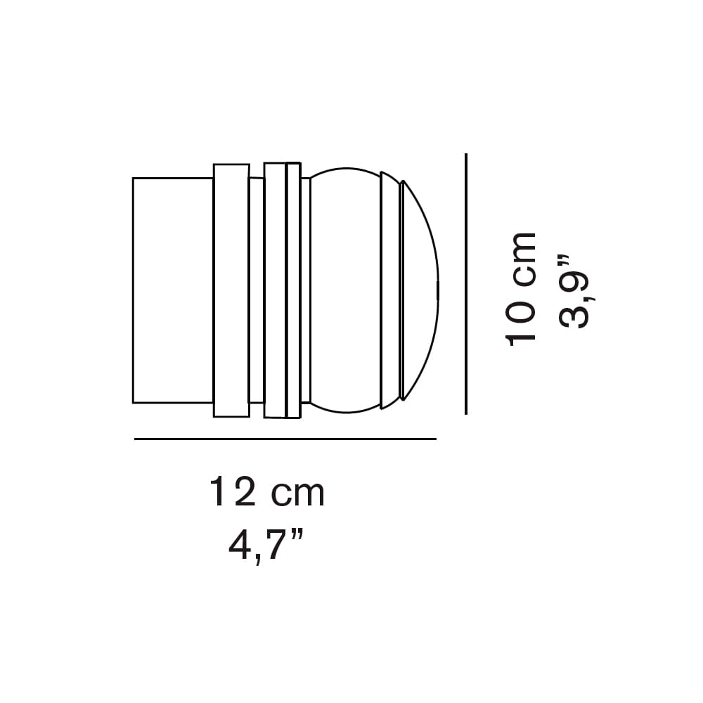 Oluce FRESNEL 1148/LBT - cromato - immagine 3
