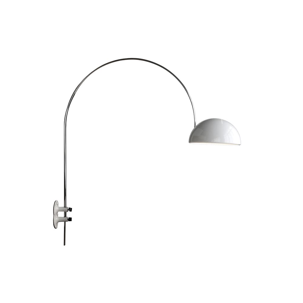 Oluce COUPÉ 1159/R parete - bianco lucido