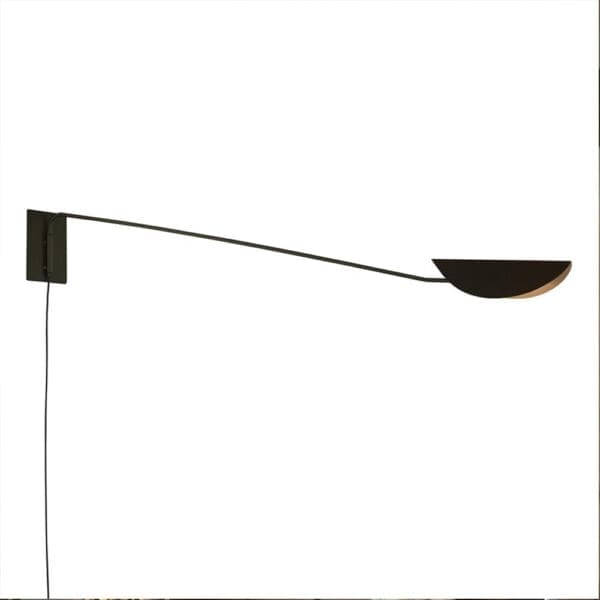 Oluce PLUME 159 parete - bronzo anodizzato