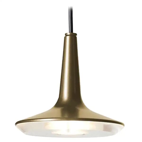 Oluce KIN 478/LBT sospensione - oro satinato smaltato