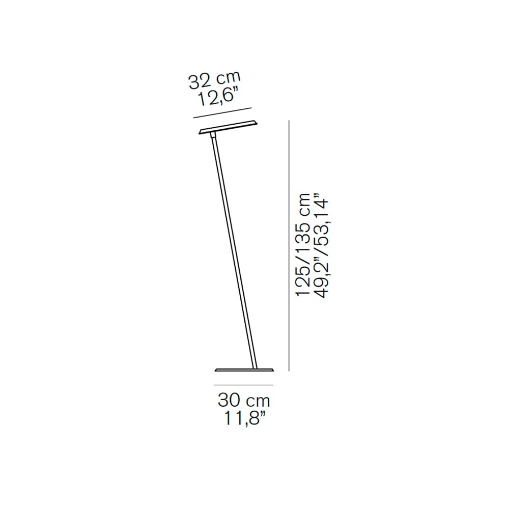 Oluce AMANITA - anodized bronze and satin gold - Image 3