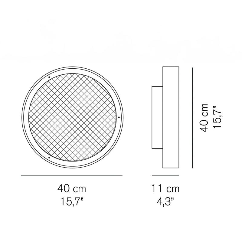 Oluce BERLIN 721 soffitto - ottone satinato anodizzato - immagine 3