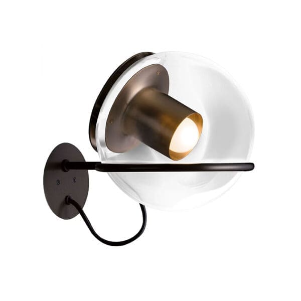 Oluce THE GLOBE parete - oro satinato bronzo anodic